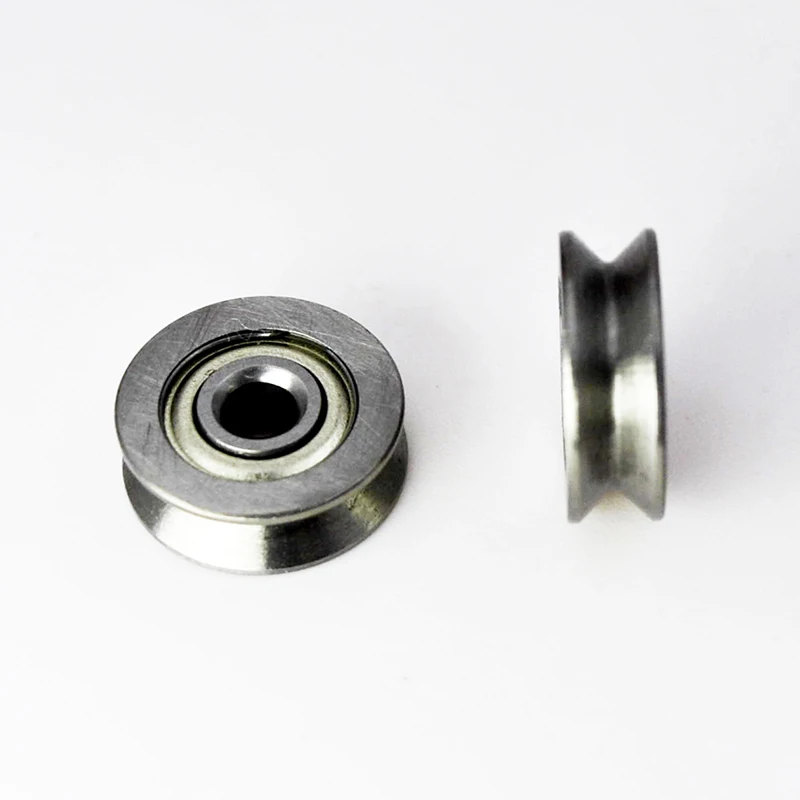 10pcs V623ZZ Bearing 3x12x4mm V Groove 623 Roller Wheel V623 Ball