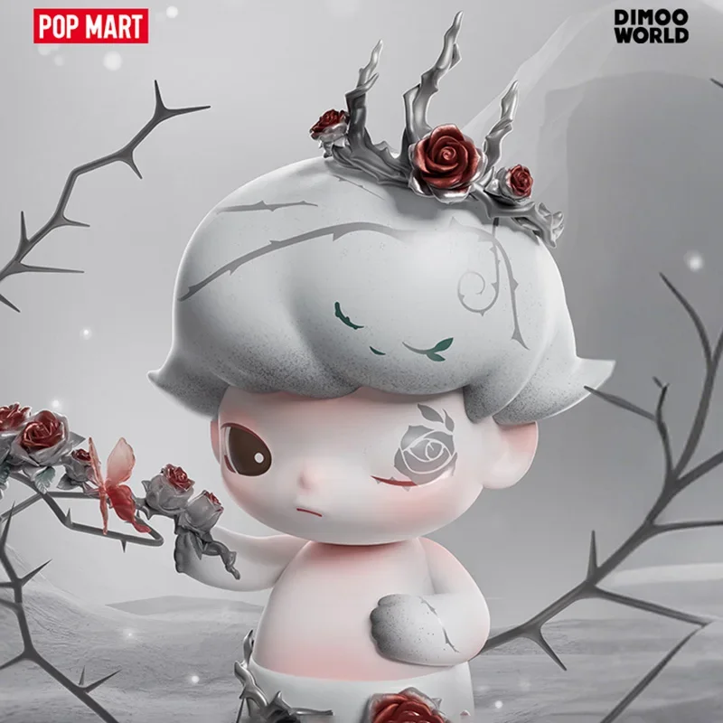 POPMART MEGA JUST DIMOO 400% épines boîte aveugle boîte mystère devinez sac jouets poupée mignon bureau ornement Collection Anime Figure