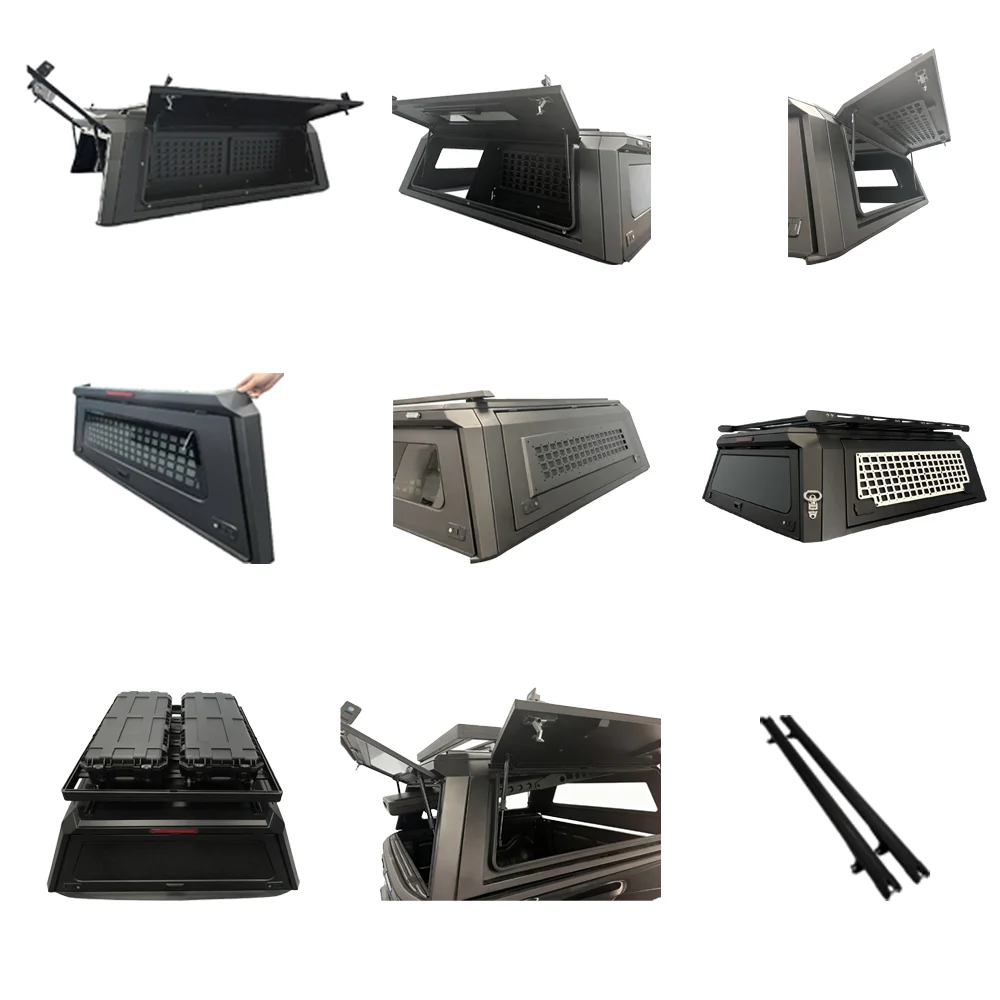 Custom 4x4 Off-road Truck Canopy Hard Top Pickup Truck Hardtop Canopy for Ford Super Duty F250 F350 6.8FT