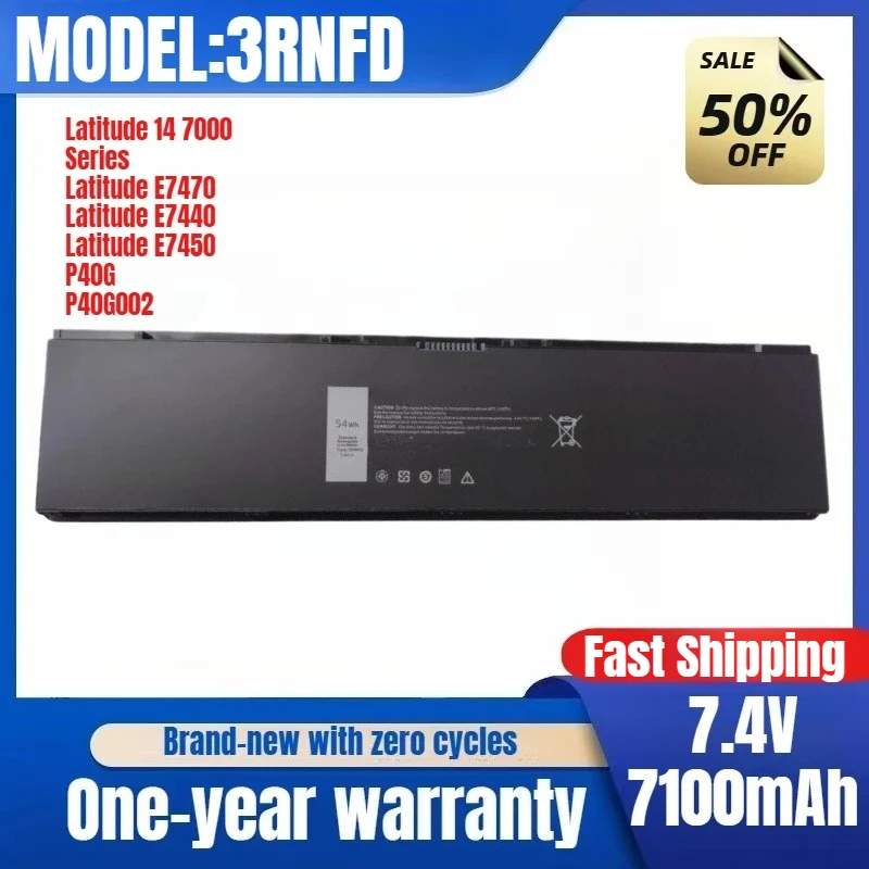 

For Dell 3RNFD E7440 E7450 3RNFD 34GKR F38HT PFXCR Laptop Battery Replacement Battery Original Low Price