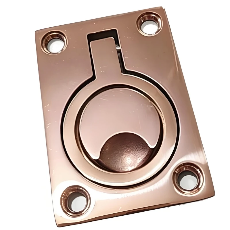  Stainless Steel Flush Hatches Latches for Campers Marine Motorhome Floor Access Panels