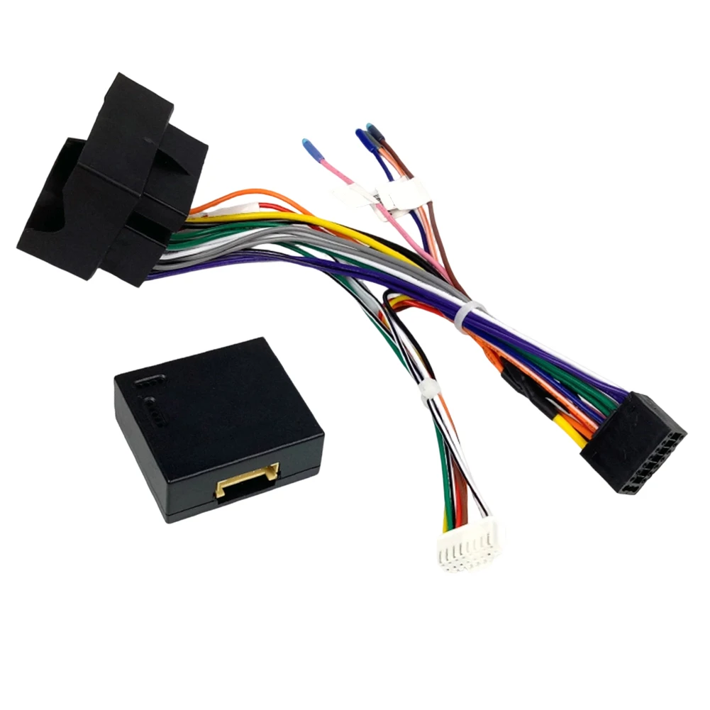 

Декодер CAN-шины для установки Android-магнитол, автомобильный стереокабель, 16-контактный разъем, интерфейс CAN-шины, корпус из ABS-пластика