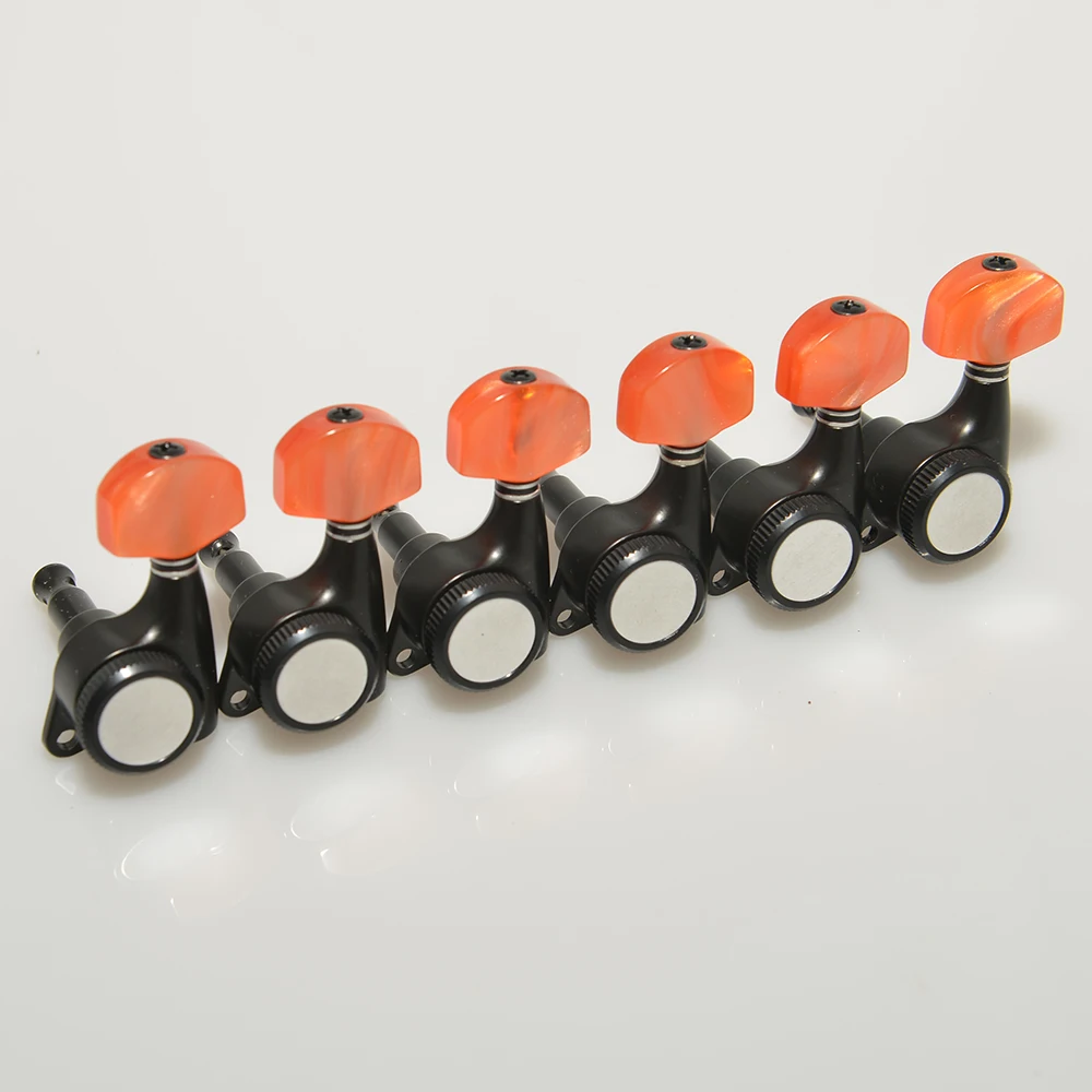 Afinadores de guitarra Electruc 6R 6L Pegs de afinação de guitarra para sintonizadores de cabeças de guitarra estilo SG LP