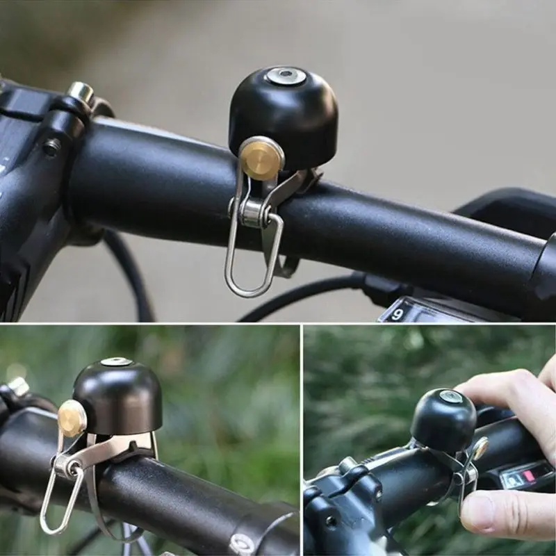 Very Delicate Bell Exquisite Detachable Mountain Bike Bell Vintage Crisp Ringing Bicycle Bell Folding Car Beautiful Bell