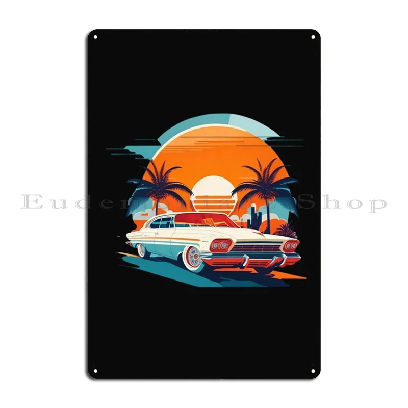 Captivating Car Artwork For Auto Enthusiasts Metal Plaque Poster Mural Club Rusty Club Create Tin Sign Poster