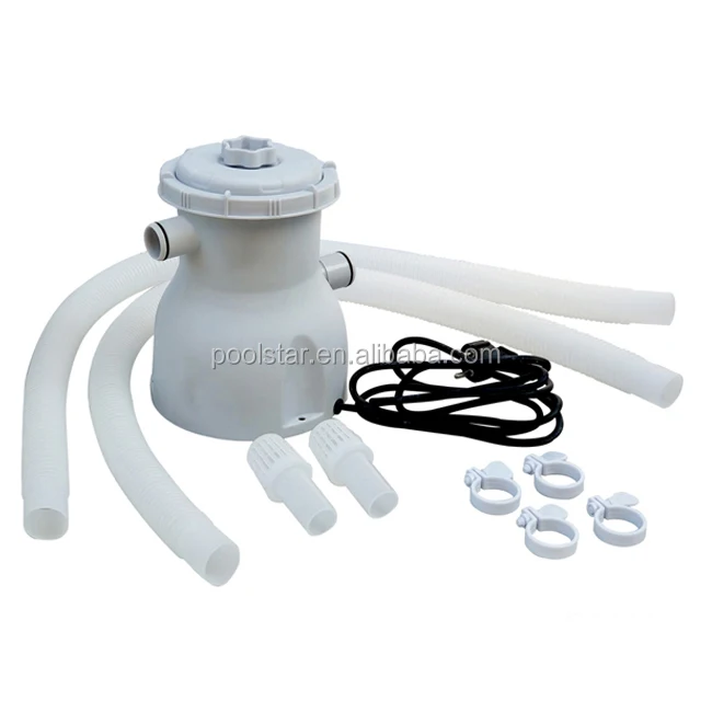 300gallons Poolstar swimming pool mini pump cartridge filter intex pools