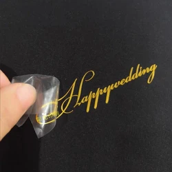 Customized Gold 3D Transfer Stickers Personalized Silver Metal Logo Adhesive Labels with Your Text and Brand UV Printing