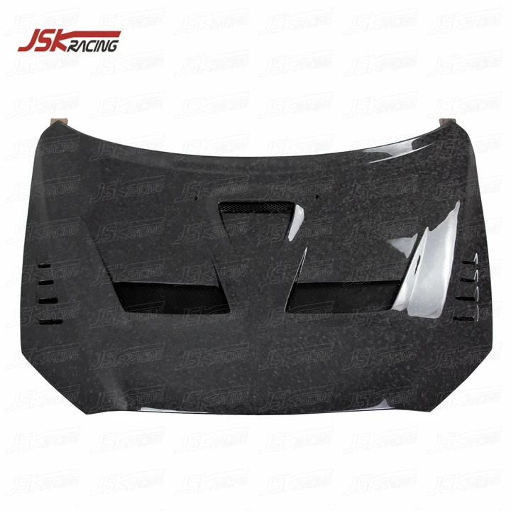 

JSK-1 STYLE FORGED CARBON FIBER HOOD for 2008-2015 MITSUBISHI LANCER EVOLUTION EVO 10