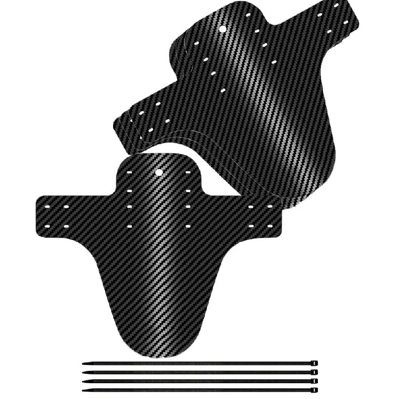 AliExpress NONE 1PCS/2PC Bicycle Fender Mountain Carbon Pattern Bike Mud Guard For Front Rear Wheel Mudguard Ultralight Cycling MTB Fender Parts