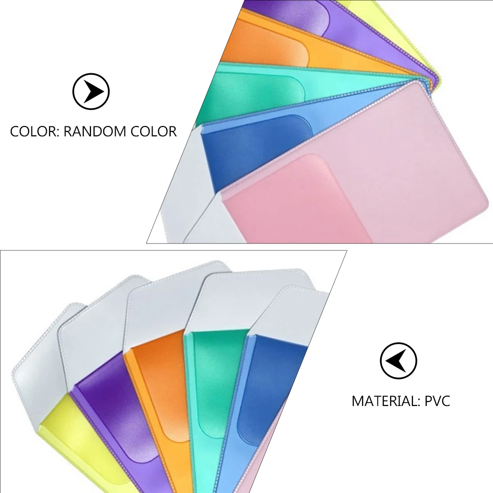 

12Pcs Pocket Protector for Nurse Medical Use Rugged PVC Pen Inserted Pouch Compact Design Office School Supplies Organizer