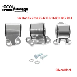 2 hole bolt Engine Swap Mounts Kit for Honda Civic EG D15 D16 B16 B17 B18 Modified engine mount