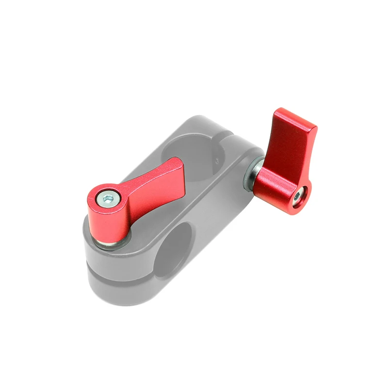 BGNing CNC M4 M5 M6 * 12 مللي متر 17 مللي متر 20 مللي متر قابل للتعديل اليد المسمار ضيق قفل مسامير ل كاميرا DSLR 15 مللي متر السكك الحديدية قضيب اتبع أجزاء التركيز