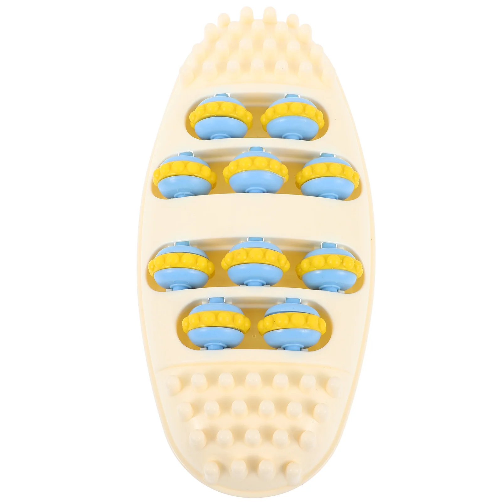 

Массажер для ног, полипропиленовый материал, гладкий дизайн, массаж акупунктурных точек, портативный ролик для ног, ног, спины, пластиковый массажный инструмент