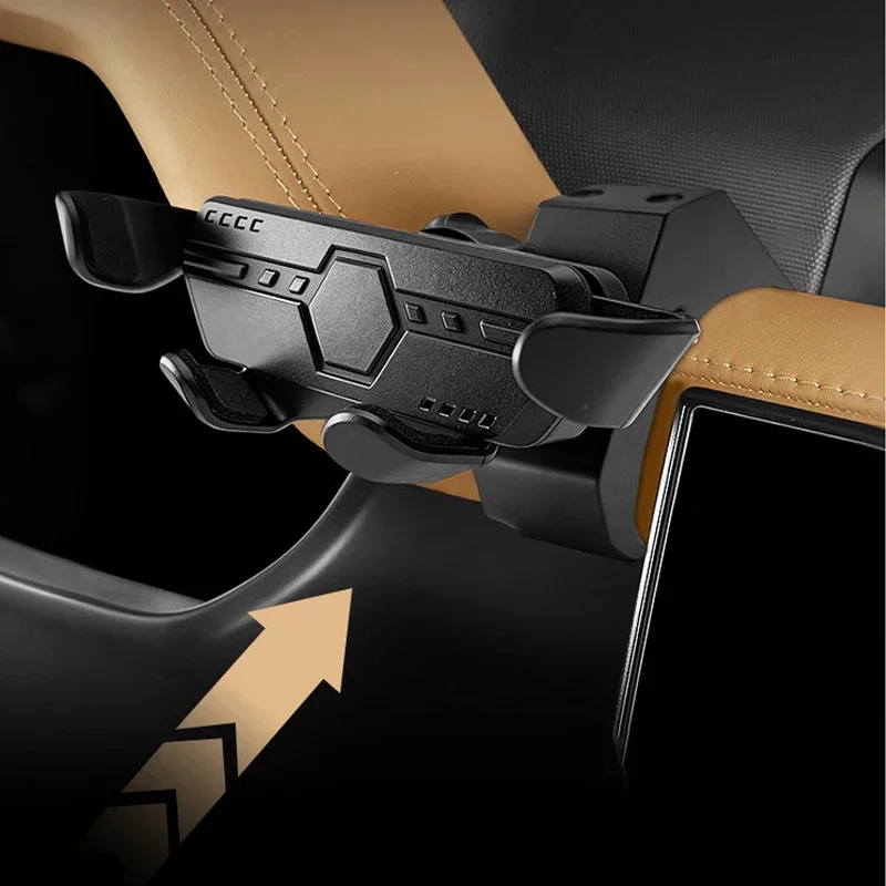 Suporte de Celular Lateral para Painel de Alumínio para Land Rover Defender L663 90 110 130 2020 2021 2022-2026, Acessórios para Carro