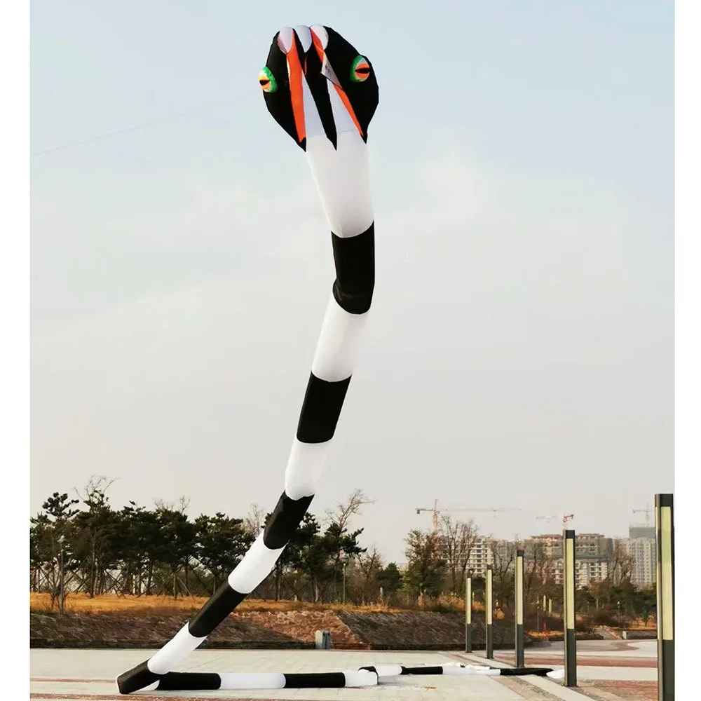 Snake new soft kite inflatable exhibition 55-meter stereo tail