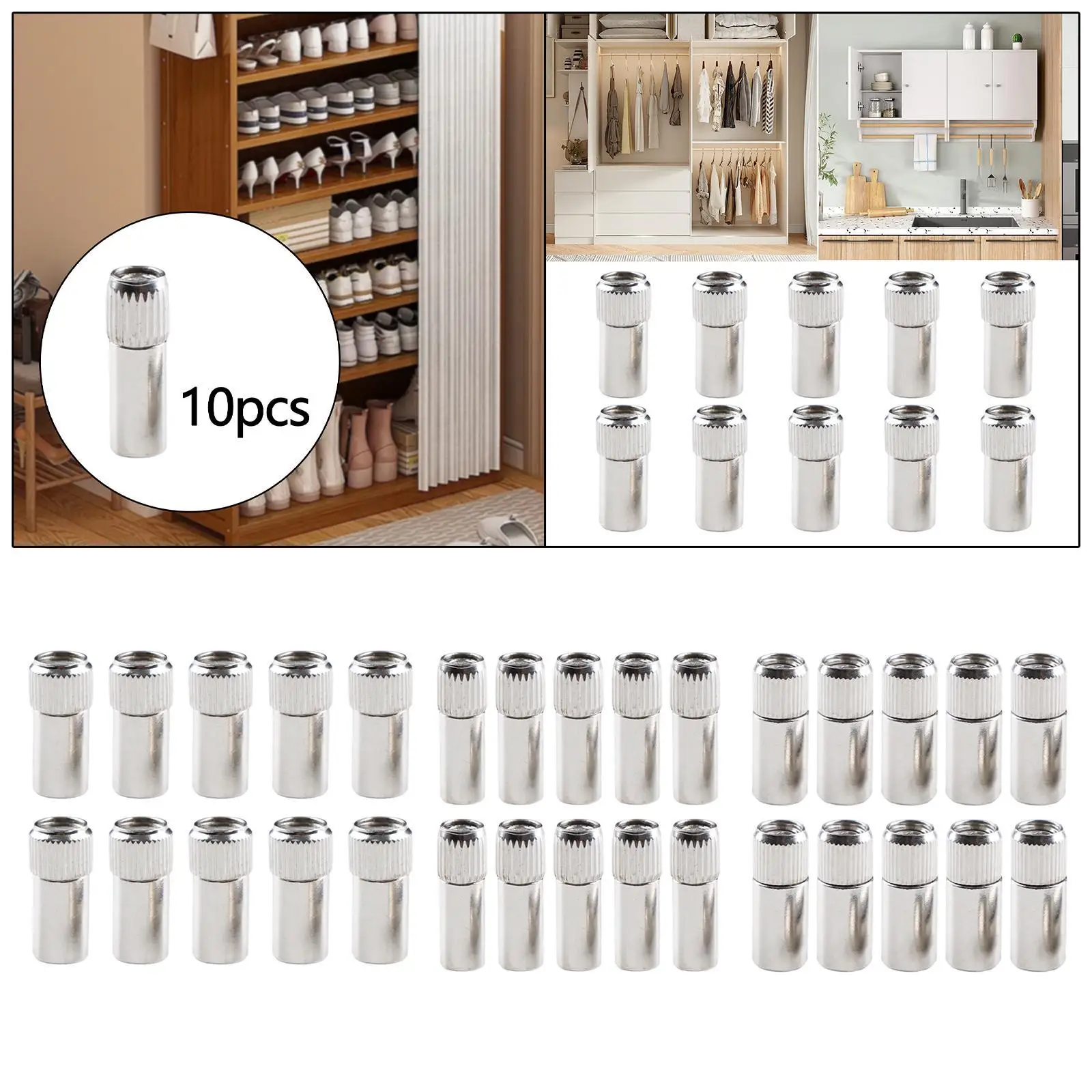 10 Stuks Garderobe Plank Pinnen Glazen Houder Beugel Plank Houder Plank Beugel Pinnen Voor Boekenkast Plank Keukenkast Meubels