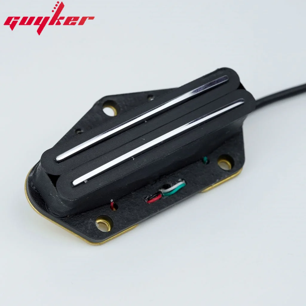 

Guyker Alnico 5 Guitar Humbucker Bridge Pickups Double Rail Pickups