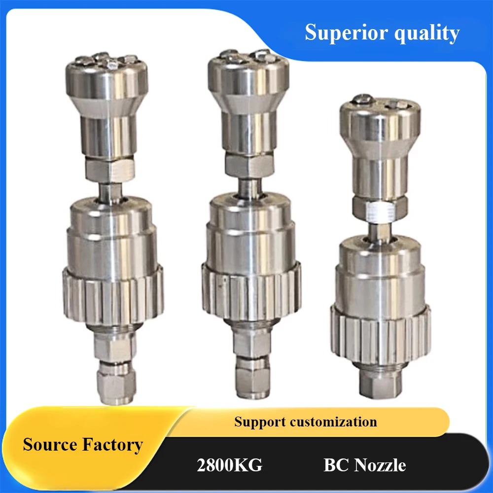 Premium Industrial Grade Rotary Cleaning Nozzle, 2800kg Load High Pressure Rotating Jet Head for Pipeline Dredging