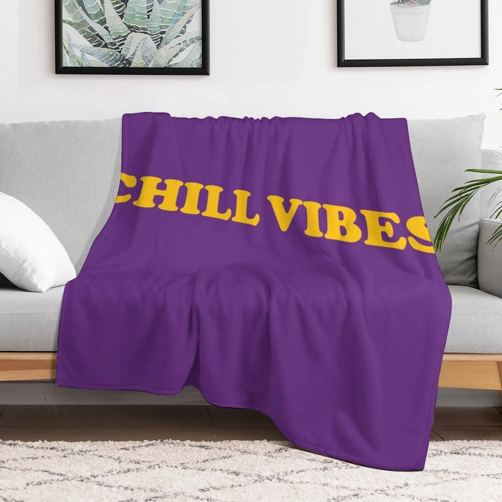 Chill Vibes Throw Blanket Moving Furry Blankets