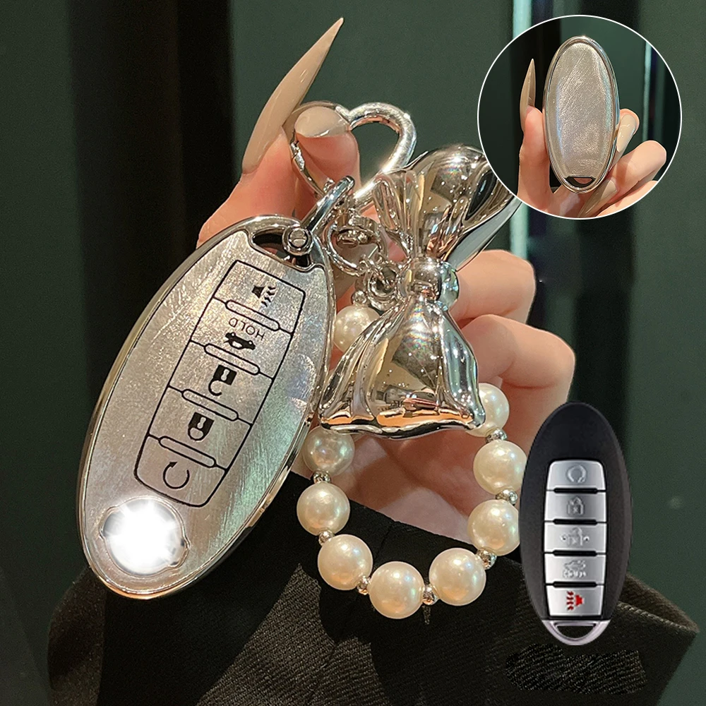 حافظة غطاء مفتاح فوب لنيسان إنفينيتي روج ألتيما كويست باثفندر سينترا باترول CIMA Fuga Armada Teana MuranoTitan