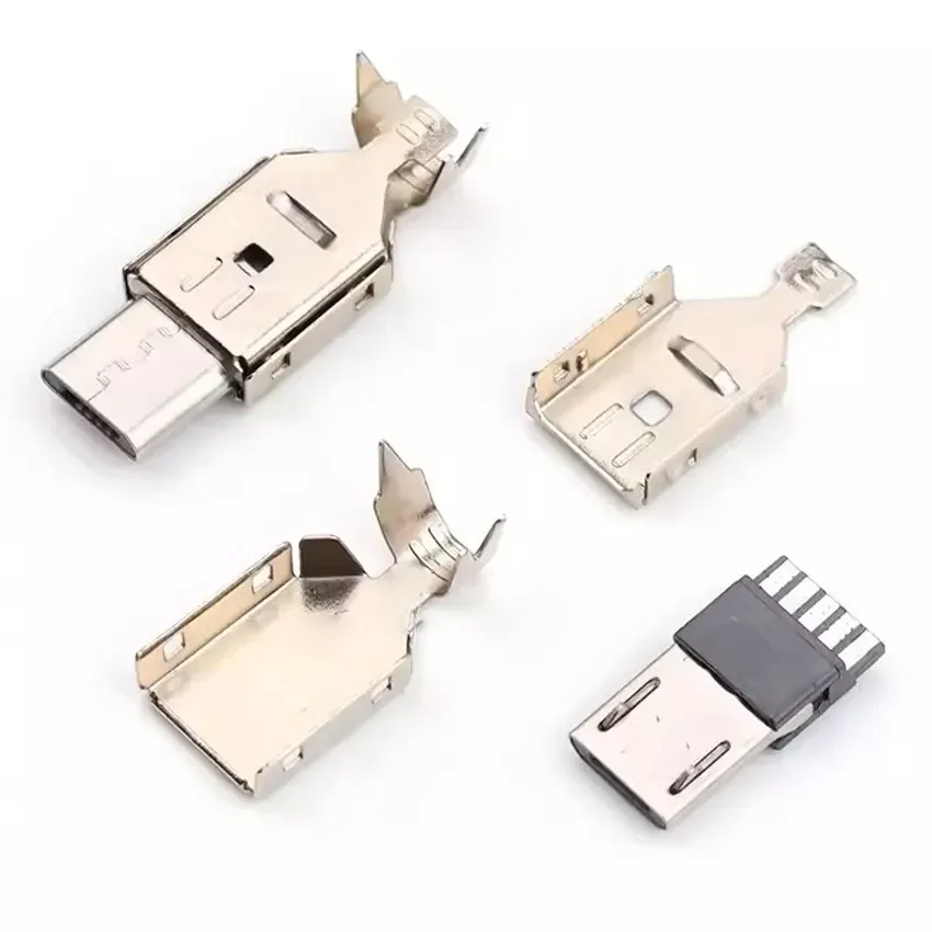 10PCS Mini USB Micro Connector Jack Tail Socket Connector Port Sockect For HiFi Audio Adapter