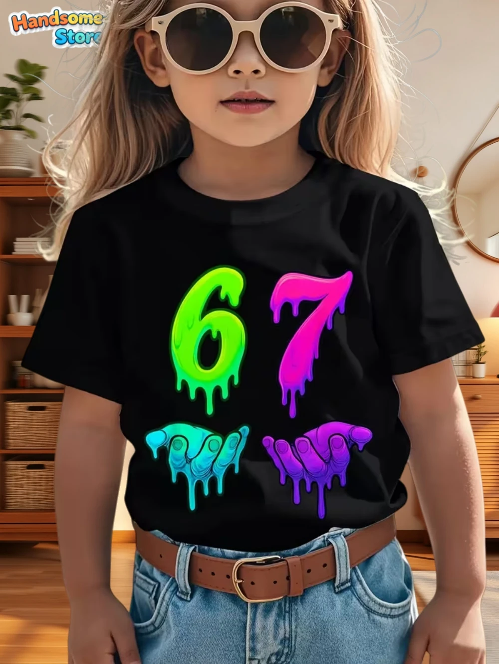 Kids 67 Meme Tee 2