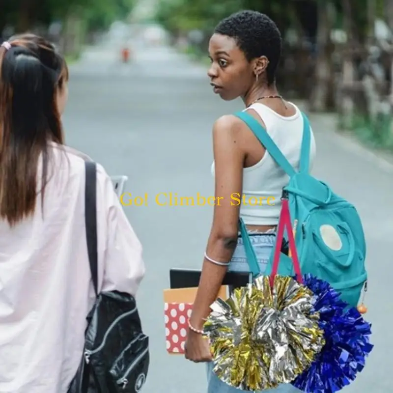 

Q84C держатель для помпонов Cheerleader, держатель для помпонов для рюкзака Cheer, регулируемые ремни с помпонами Cheerleader,