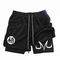 Men's and women's anime gym pants comic print fitness running fashionable and casual high-quality