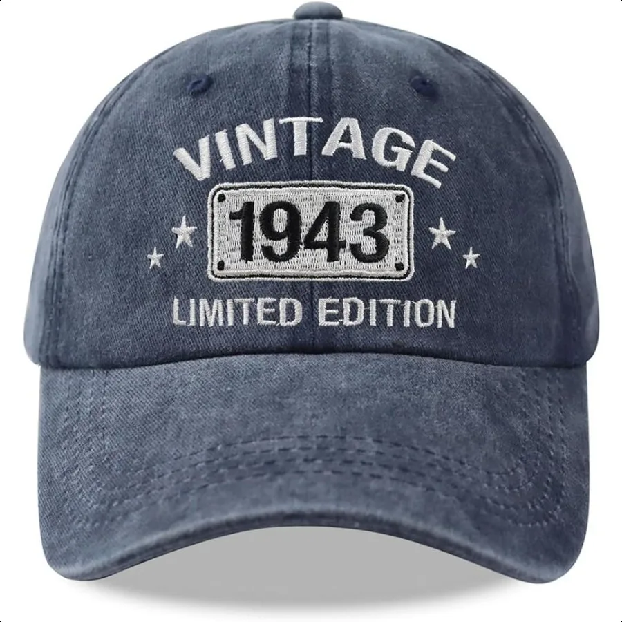 

1944 1943 1942 1941 1940 1939 1938 1937 1936 1935 Limited Edition Adjustable Embroidered Cotton Baseball Cap