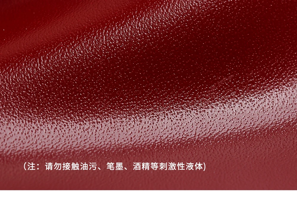 Toutou Red New Cowhide Wallet, ein leichter, kompakter roter Karten- und Münzbeutel, kleiner Damen-Geldbeutel, Kartenhalter, Caibu-Kartenetui – Detail 14