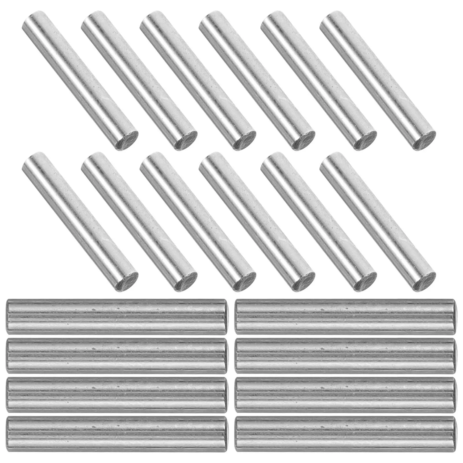 20Pcs Pinch Roller for Recorder Cassette Machine 2x12mm High Durability Copper Material Replacement Parts Compact Size