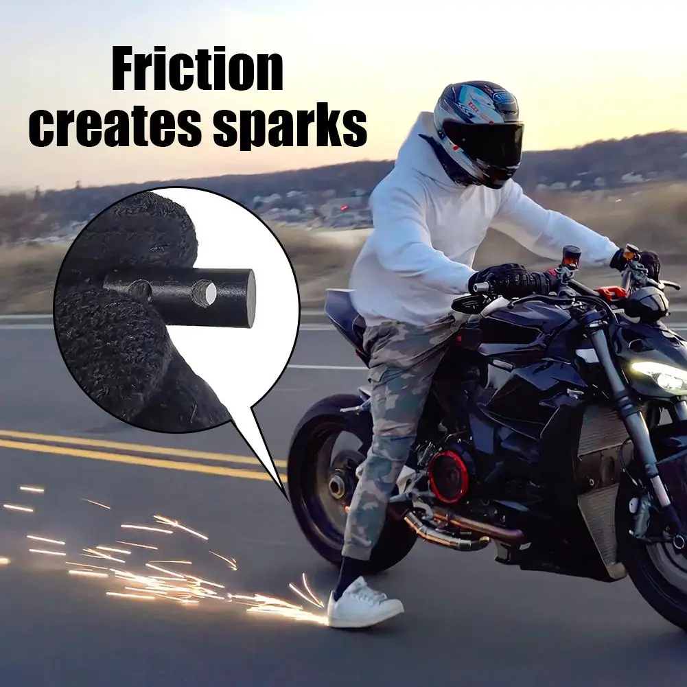 New Bicycle Motorcycle Sole Special Effect Flame Device Outdoor Spark Cycling Spark Skateboard Spark Riding Tool