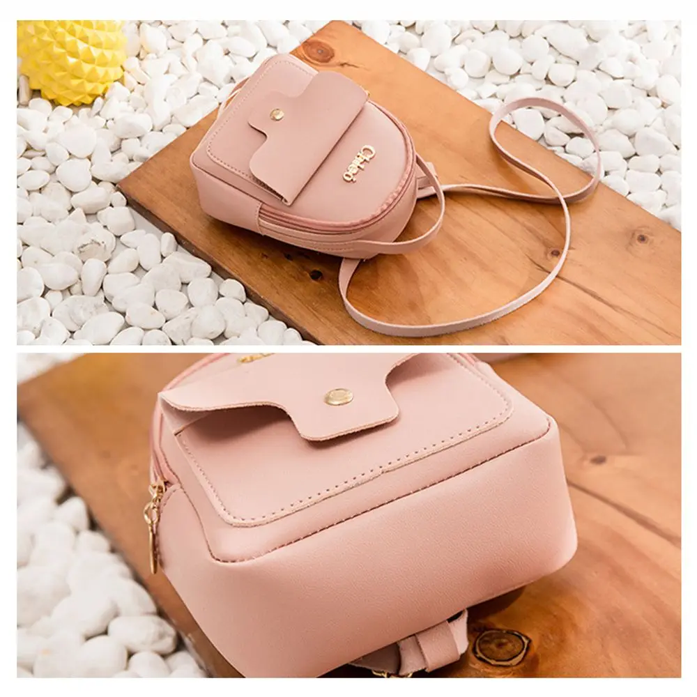 Модные маленькие простые студенческие сумки для книг из искусственной кожи, дорожные сумки, мини-рюкзак