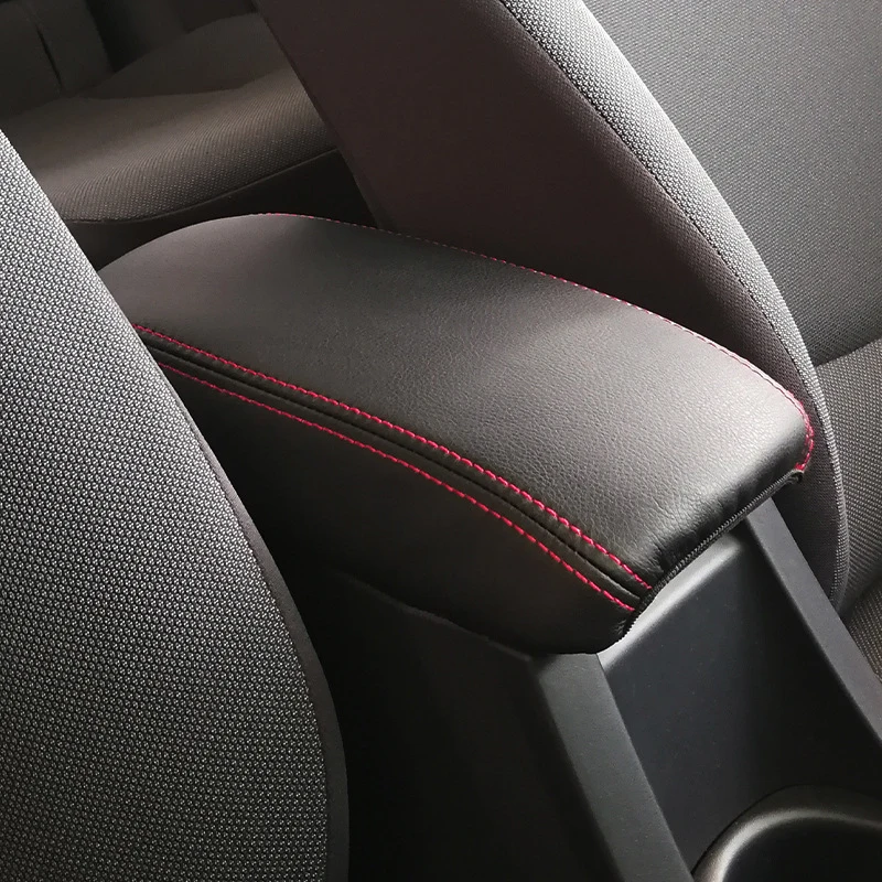 Car Armrest Mat Center Console Arm Rest Protection Cushion Armrests Storage Box Cover Pad PU For Toyota Corolla Cross XG10 2021+