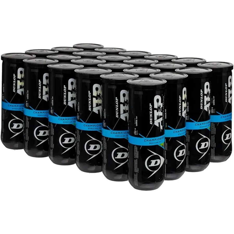 

Dunlop Sports ATP Championship Tennis Balls High-Performance Tennis Balls for Professional Matches and Competitive Training wit
