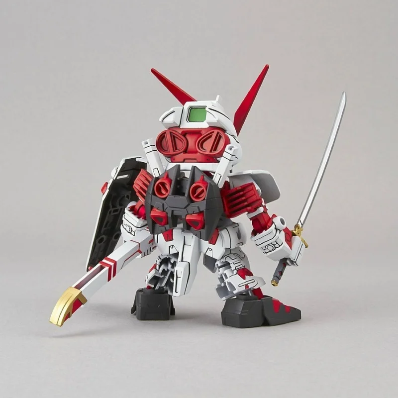 Bandai-Anime SD BB MBF-P02 Gundam, ASTRAY RED Frame, Kit Modelo, Robô Colecionável, Montagem de Qualidade, Brinquedos Ação Plástica, Figuras Presente