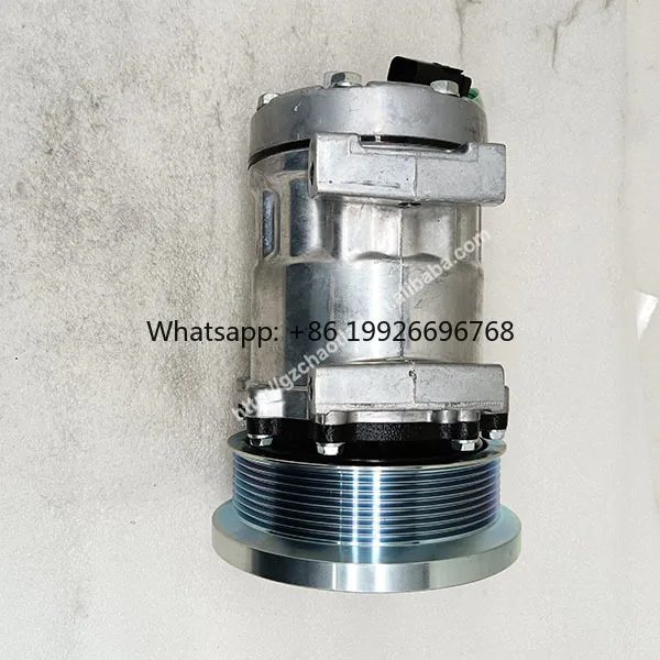 

532-7321 567-5160 Компрессор кондиционера 24В для двигателей C7.1, совместимый с моделями 317, 320, 325, M317, M318, M319, M320, MH3022, MH3040