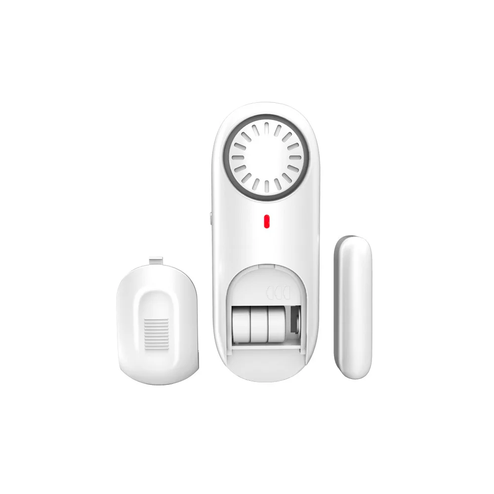 

120dB Loud Wireless Magnetic Alarm: Door/Window Security Sensor with 4 Modes & Doorbell Reminder – For Home Security Systems