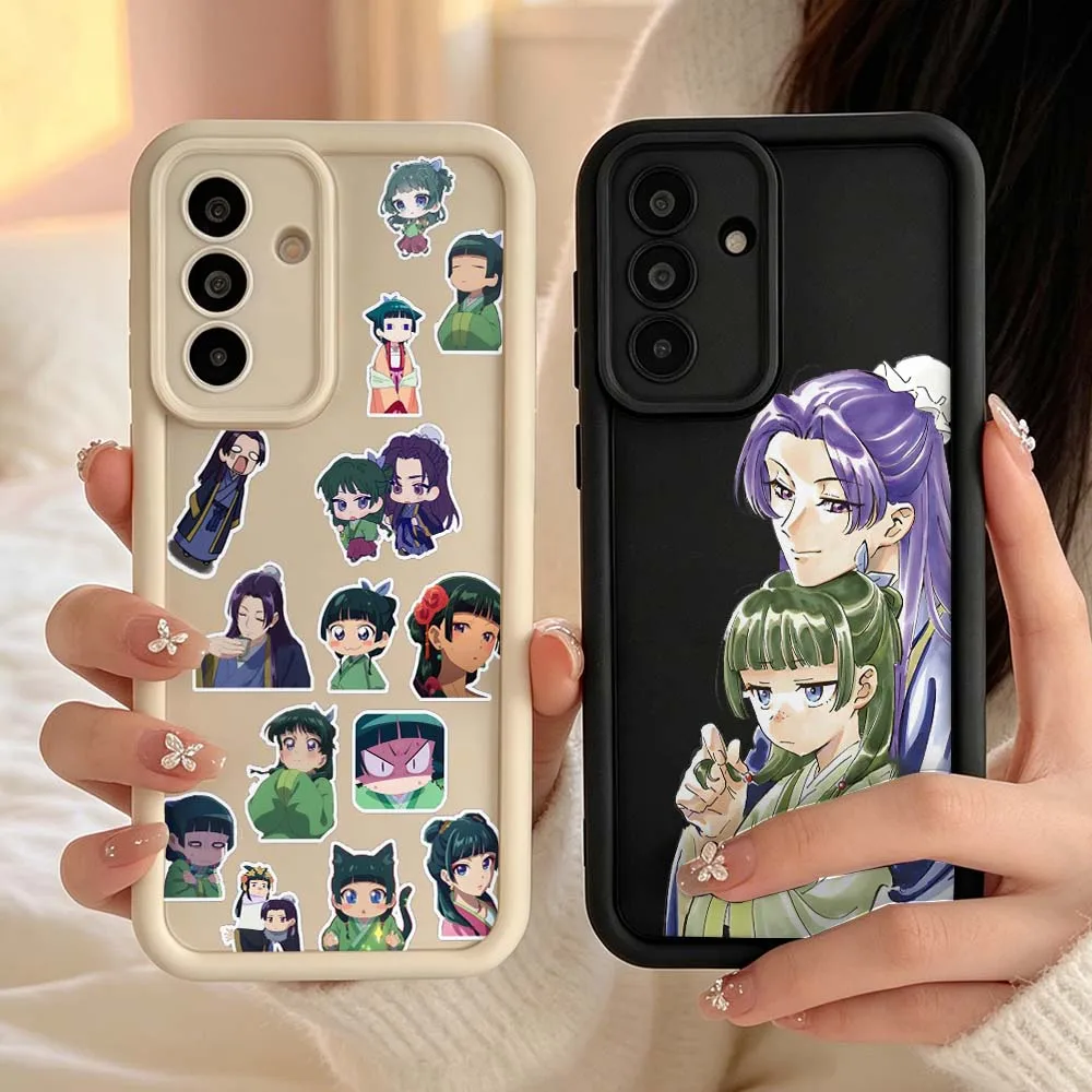 MaoMao And Jinshi Cover For Samsung Galaxy A04 M17 A57 A06 A07 A17 A26 A36 A14 A15 A16 Eye Ladder Phone Case