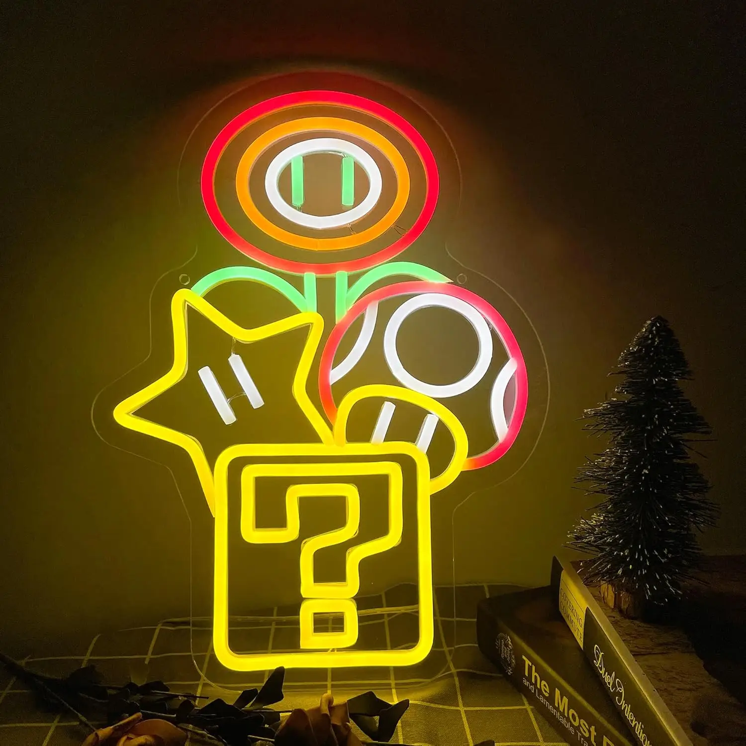 

Party Neon Sign Game Decor LED Wall Light Soft healing sign, cool-toned, cool healing