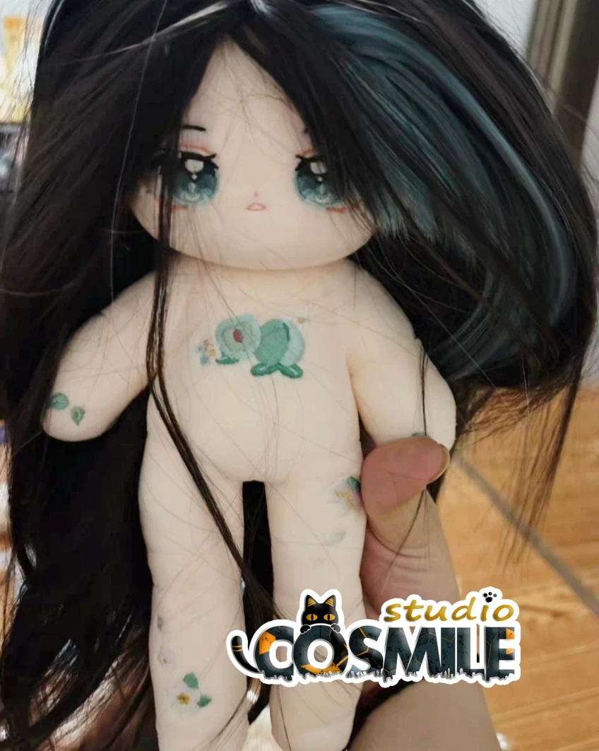 Idol Mermaid Princess Fairy Cool Girl Long Hair Mythology Stuffed Plushie 20cm 28cm Plush Doll Body Toy Gift