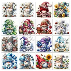 GATYZTORY Diamond Painting Gnome Embroidery Cross Stitch Cartoon Mosaic New Arrival 5D DIY Picture Rhinestones Handmade Gift