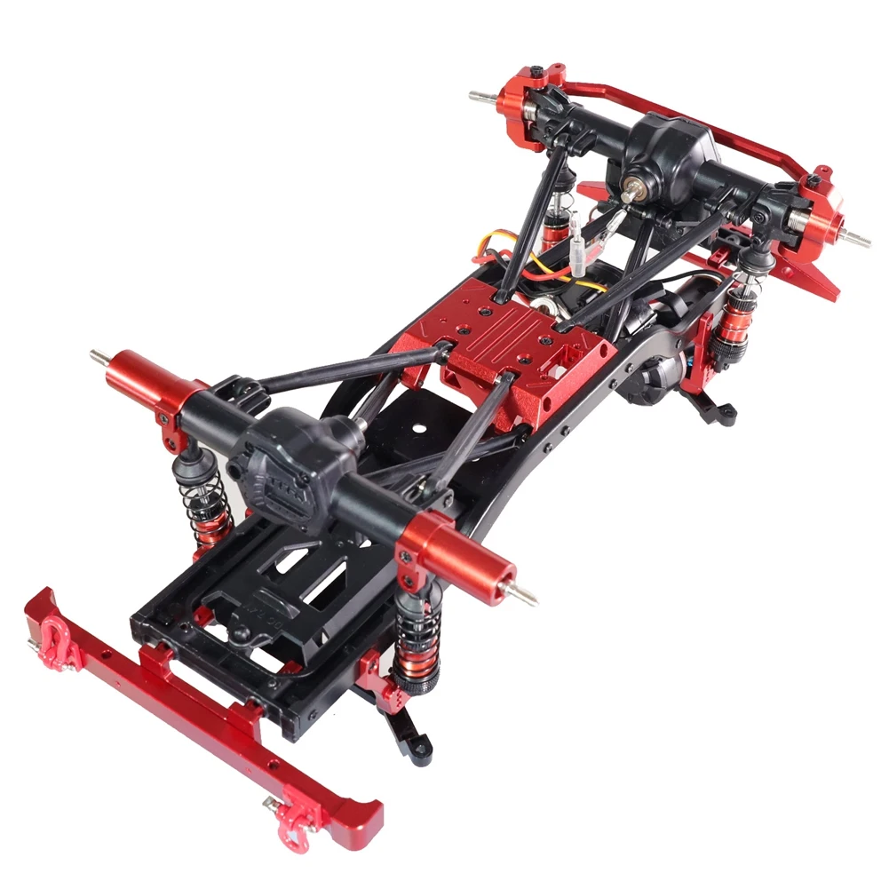 YSUN-RC actualización de coche caja de onda media juego de placa inferior para 1/12 MN128 MN86 G500 piezas de coche RC