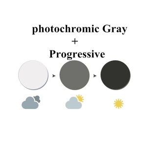 Personalized prescription photochromatic anti lens of the prescription, progressive multifocal lenses, 1.56, 1.61 free form, index 1.67 12 Main Sales Progressive Lenses Varilux - №5