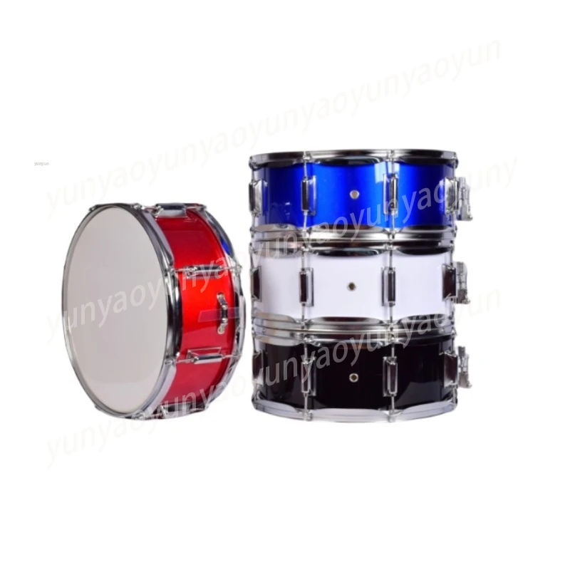 

Professional 12/14 Inch Snare Drum - Musical Instrument with Back Stand, Stainless Steel, Special Performance