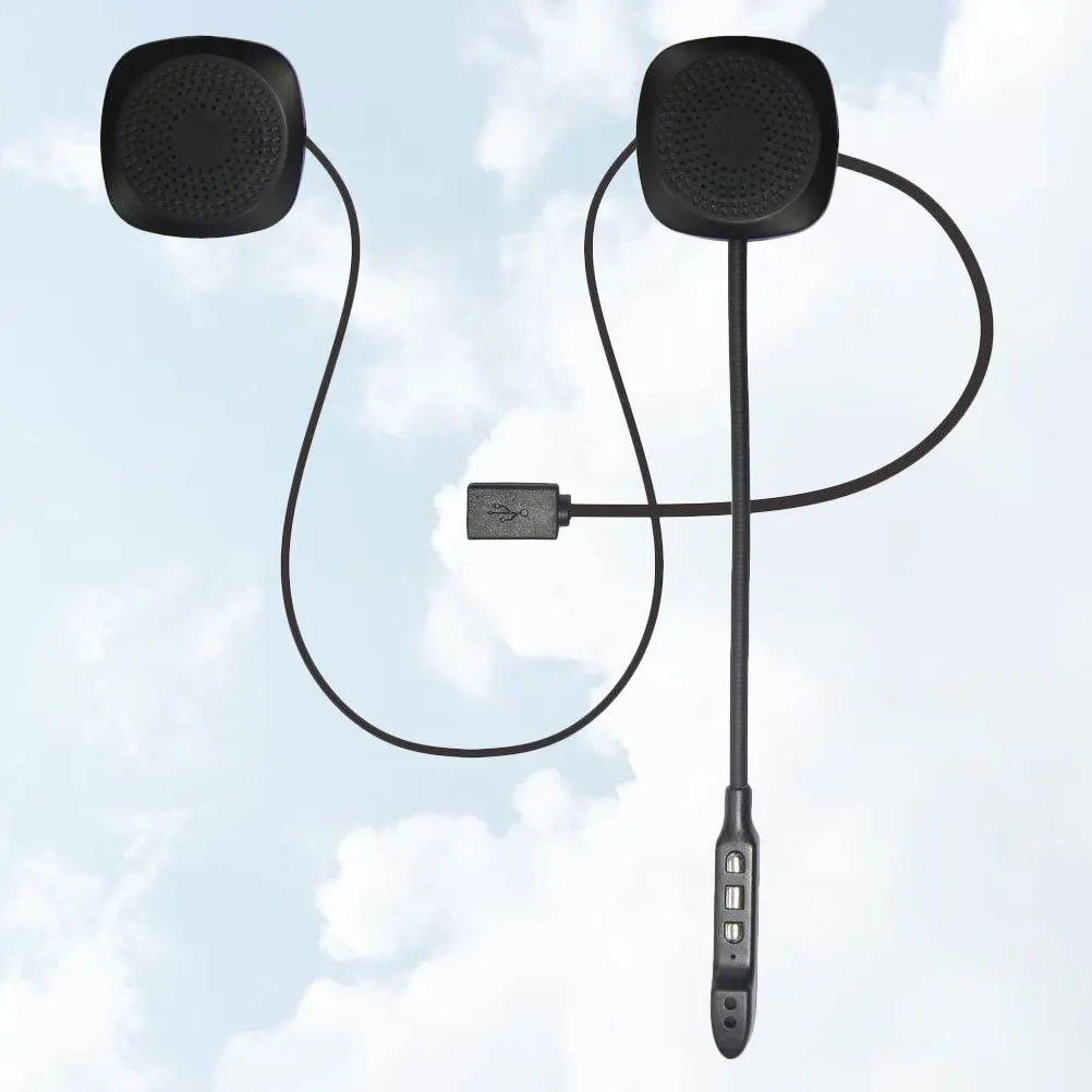 

Motorcycle Bt Wireless Earphone in- Mic Superior Sound Quality Durable Craftsmanship Riders Essential Traveling