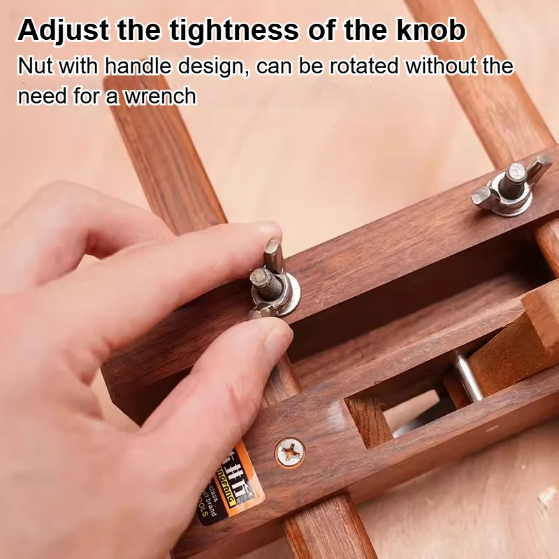 Wood Willow Hand Planer Adjustable Distance Groove Planers Professional Woodworking Manual Planer Portable Hand Planes