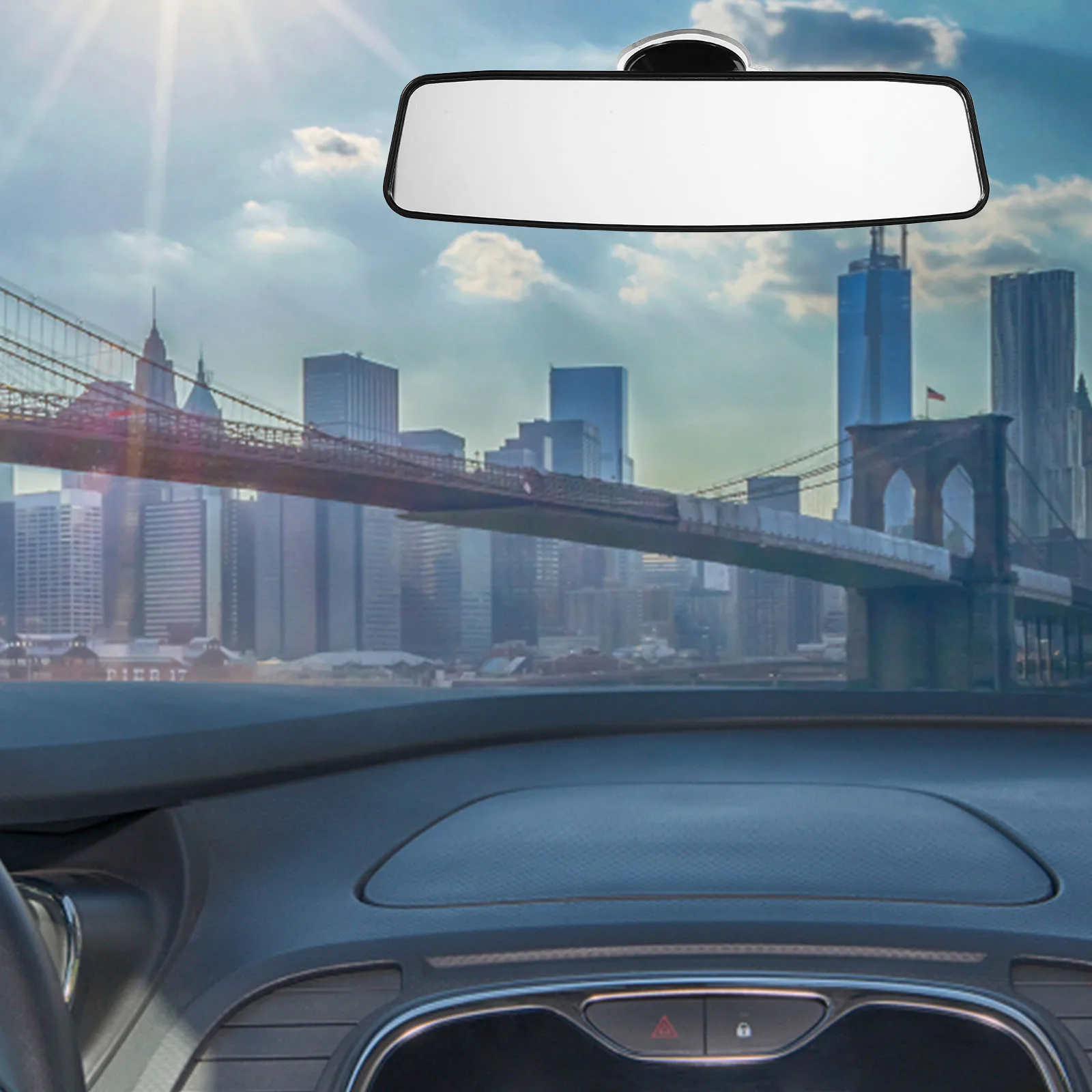 

Wide Interior Rear View Mirror for Car Clip on High Definition Blind Spot Rearview Mirror Parking Aid Rearview Mirrors