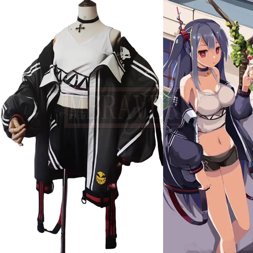 

Azur Lane KMS U-47 Cosplay Costume Party Christmas Halloween Custom Made Any Size