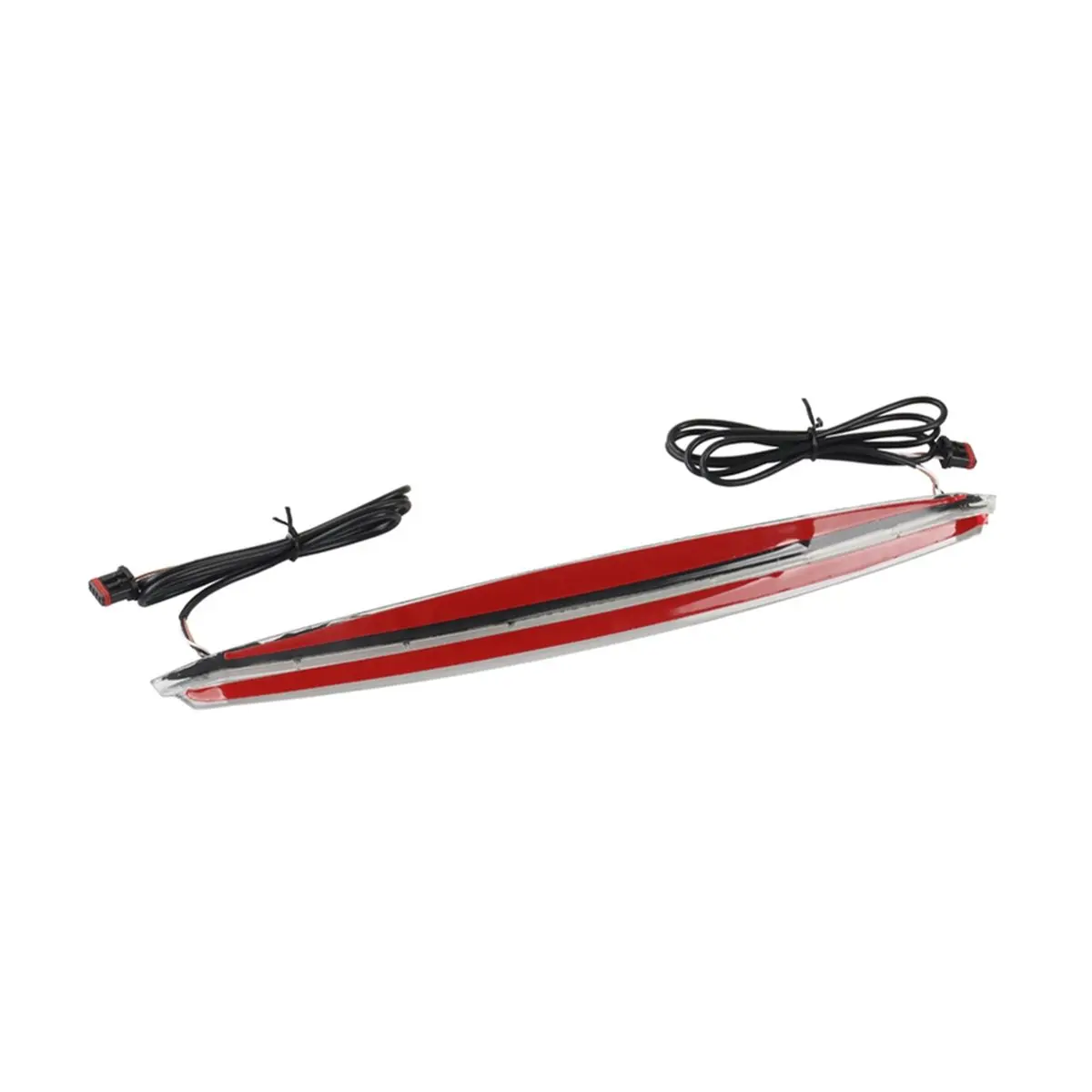 A23Z Motorcycle LED Windshield Center Fairing Vent Light for Touring CVO Street Glide Ultra 2023-2025